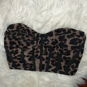 Cheetah Tube Top (NEVER WORN)